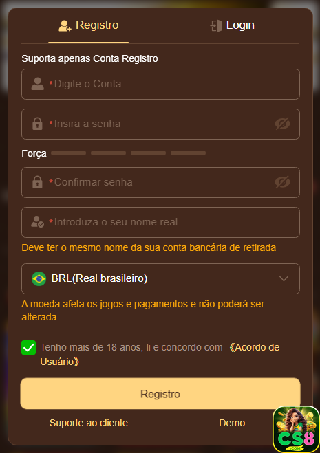 Recompensas VIP cs8.com